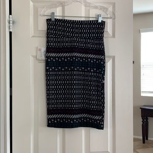 Lularoe Black Cassie Skirt Size XS